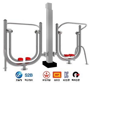 공중걷기 2인용(스테인리스)